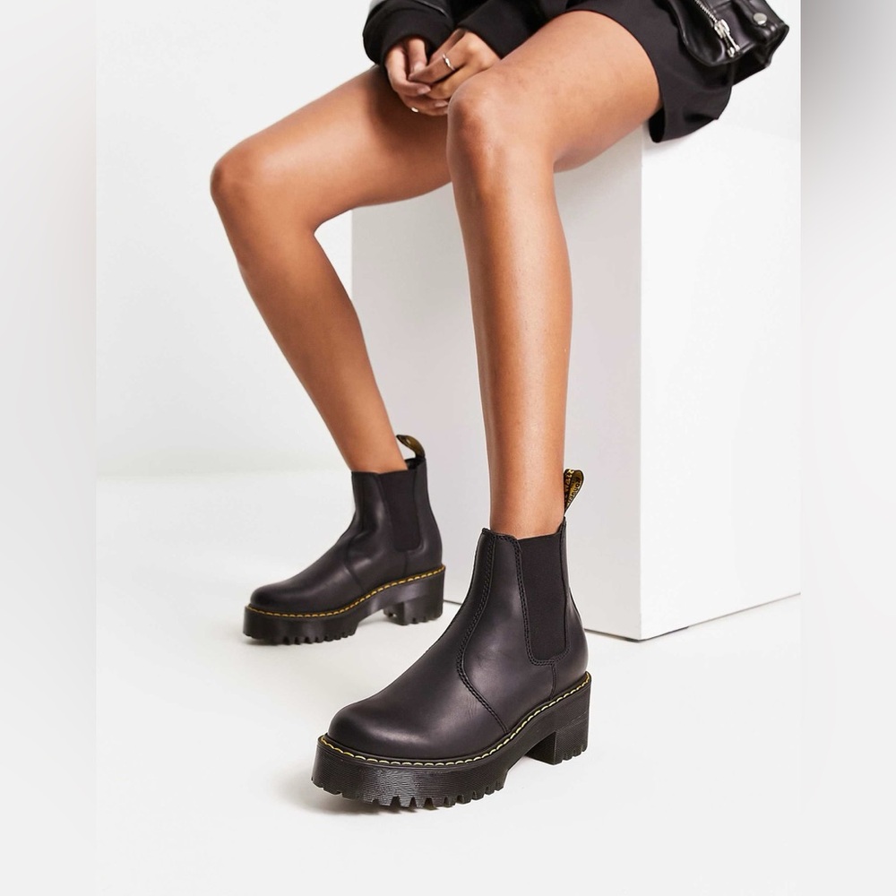 Dr. Martens Black Ankle Boots